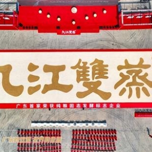最大純糧標(biāo)志挑戰(zhàn)成功！九江雙蒸創(chuàng)吉尼斯世界紀(jì)錄